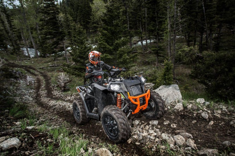Квадроцикл Поларис Скрамблер