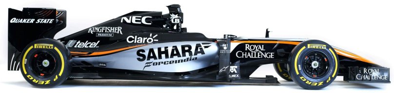 Физикелла Форс Индия вид сверху