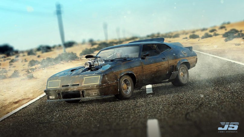 Ford Falcon XB gt Mad Max