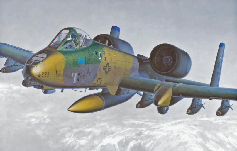 A10 Thunderbolt zvezda модель
