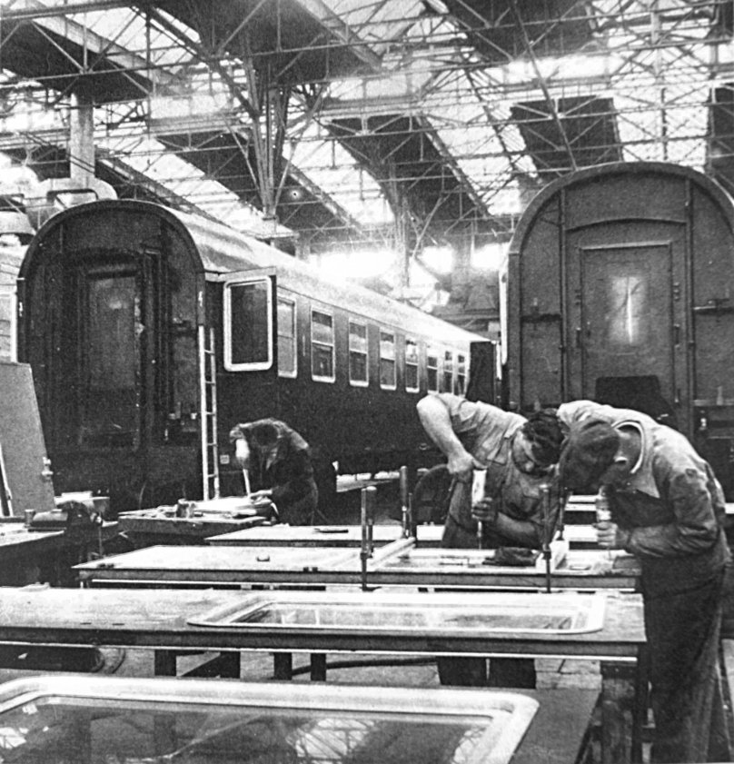 PAFAWAG Wroclaw для мпеьревоза уголя 1956