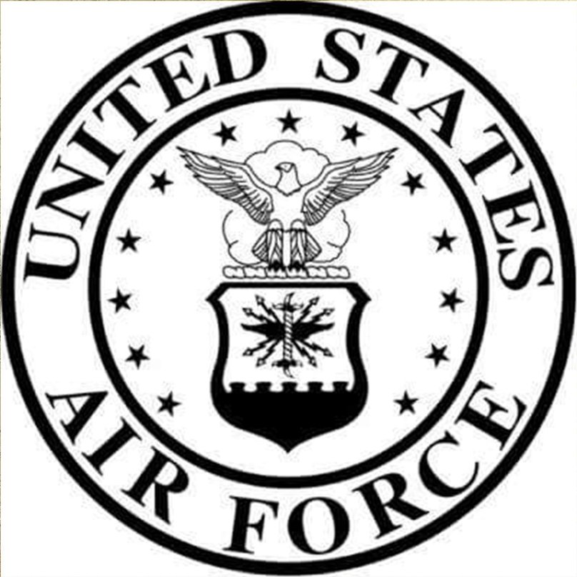 Надпись us Air Force