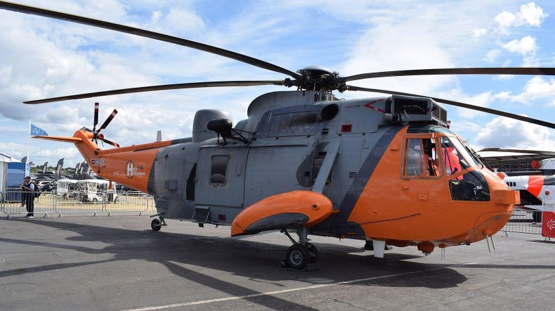 Британский вертолет