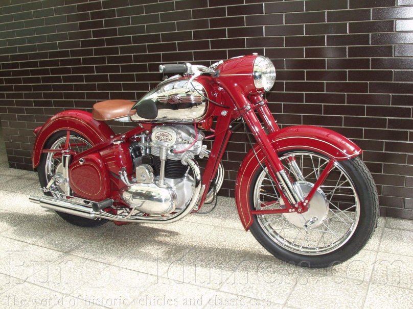 Оппозитная Ява Jawa 500