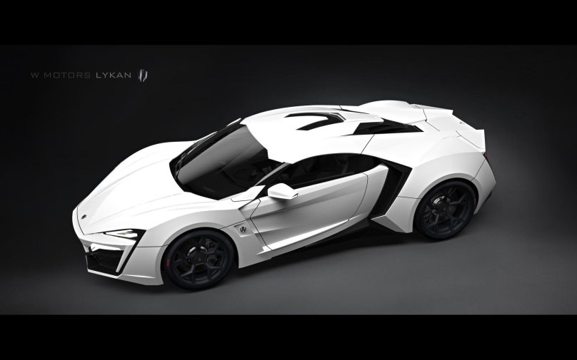 Lykan Hypersport белый