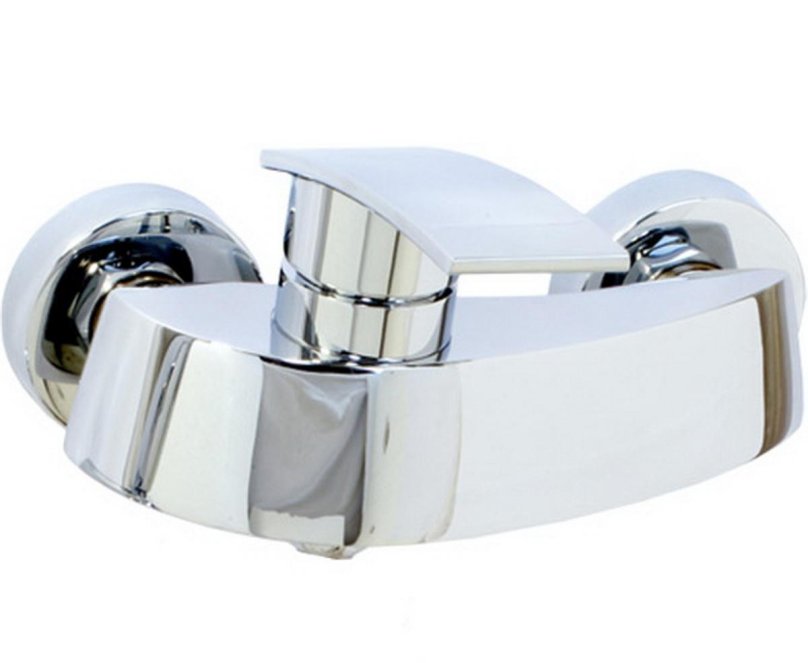 Ручка флажок продолговатая на кран Арго цвет никель