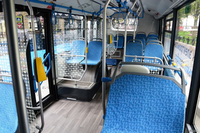 КАМАЗ 6292 электробус салон