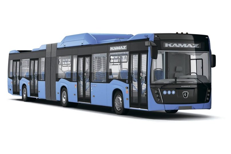 Электробус гармошка КАМАЗ 6292