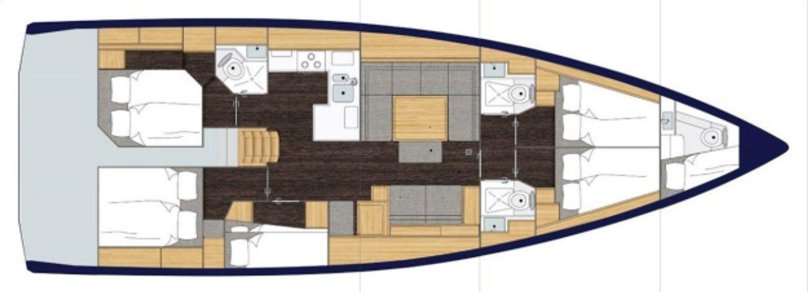 Бавария 45 яхта