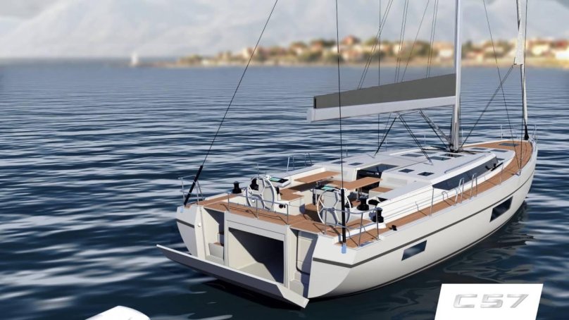 Бавария яхта парусная 57