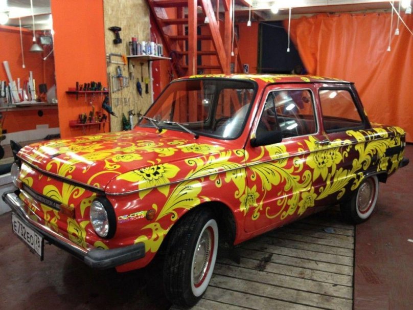 ВАЗ 2107 Хохлома