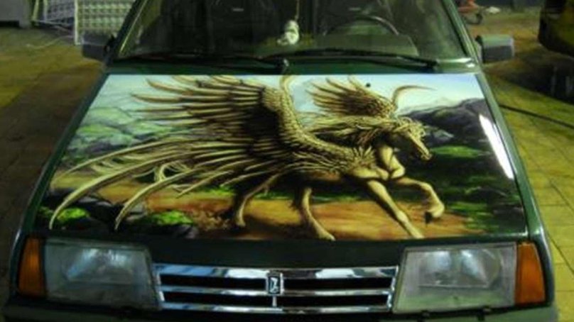 Аэрография ВАЗ 2109