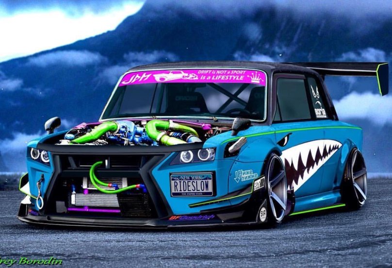 ВАЗ 2106 Monster Energy