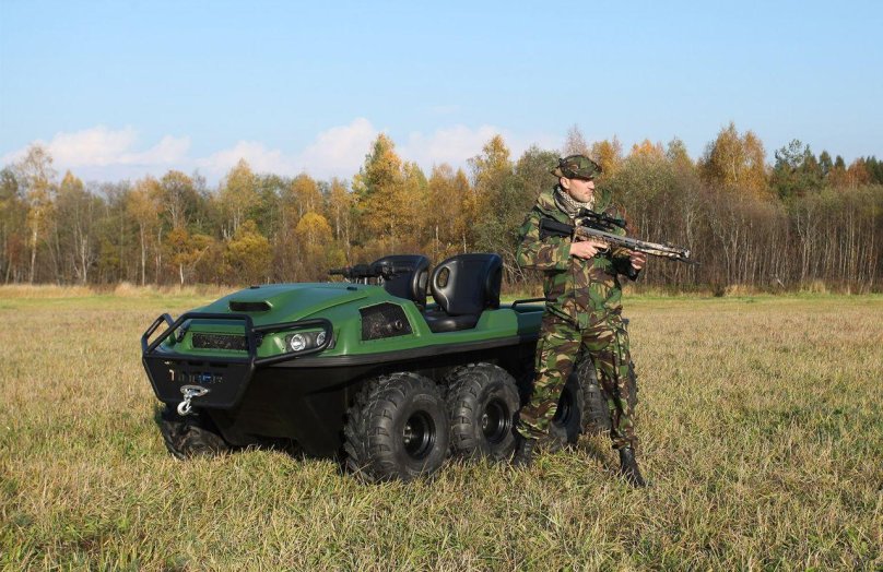 Вездеход амфибия Тингер