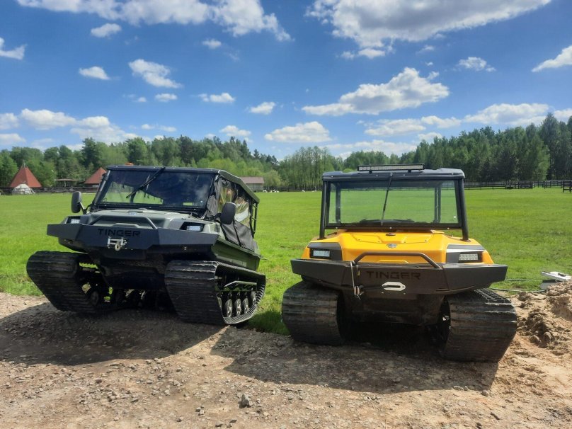 Вездеход амфибия Тингер