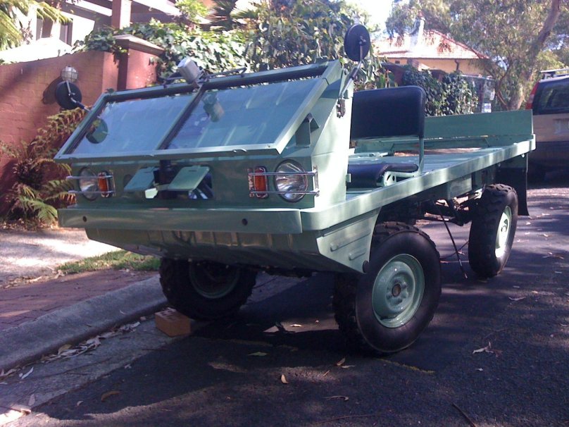 Steyr Puch Haflinger габариты