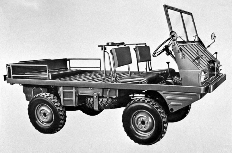 Австрийский вездеход Haflinger