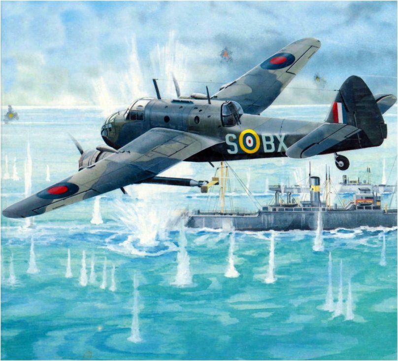 Бристоль Бофайтер самолет