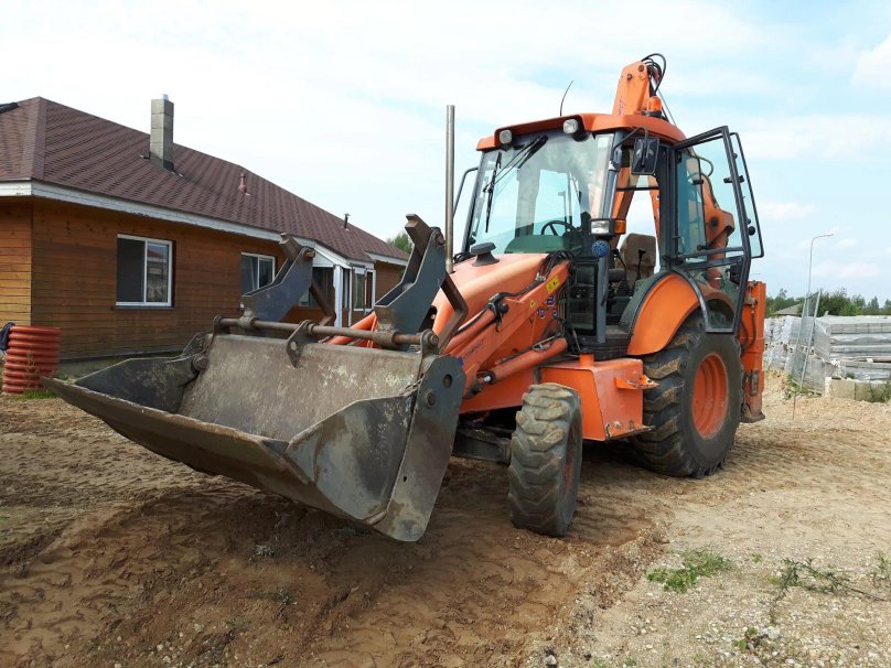 Экскаватор погрузчик Фиат Хитачи