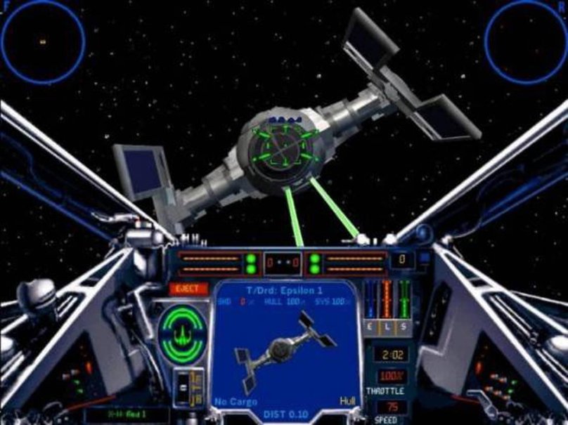 Игра «x-Wing vs Tie Fighter»