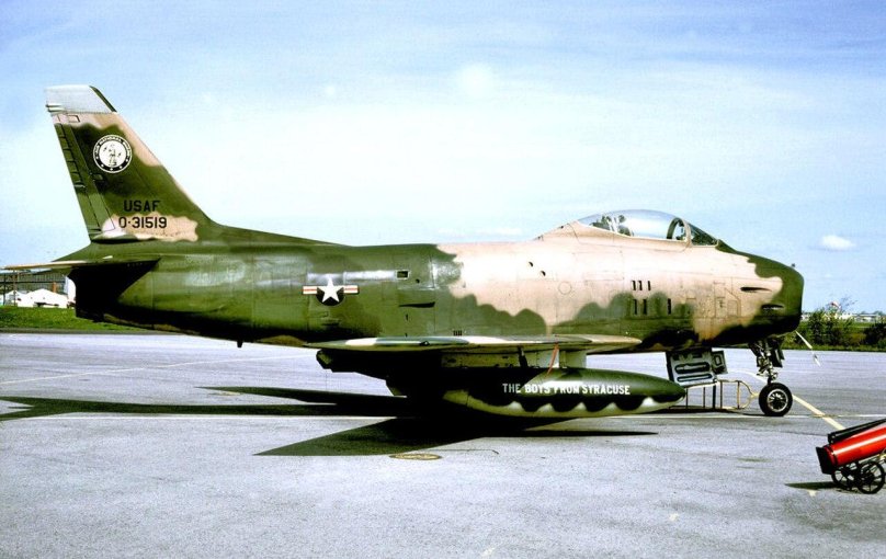 F-100 super Sabre во Вьетнаме