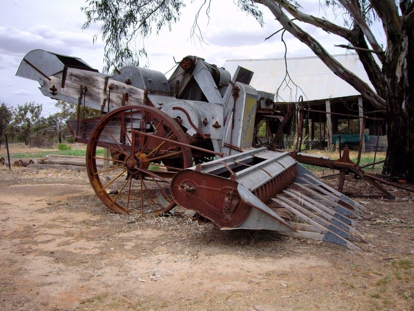 Андрей Власенко зерноуборочный комбайн