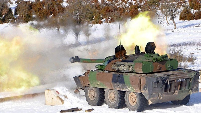 Бронеавтомобили AMX-10rc