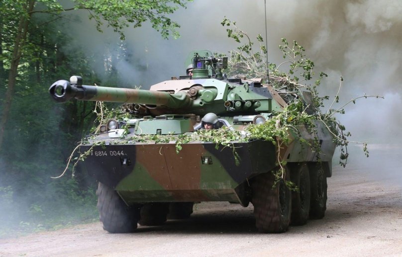 Французский колёсный танк AMX-10rc