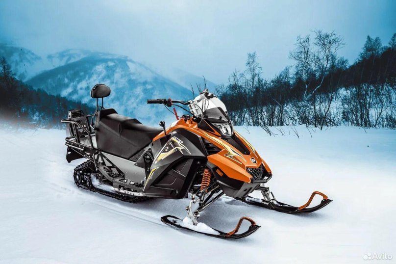 Стелс Капитан 150 снегоход