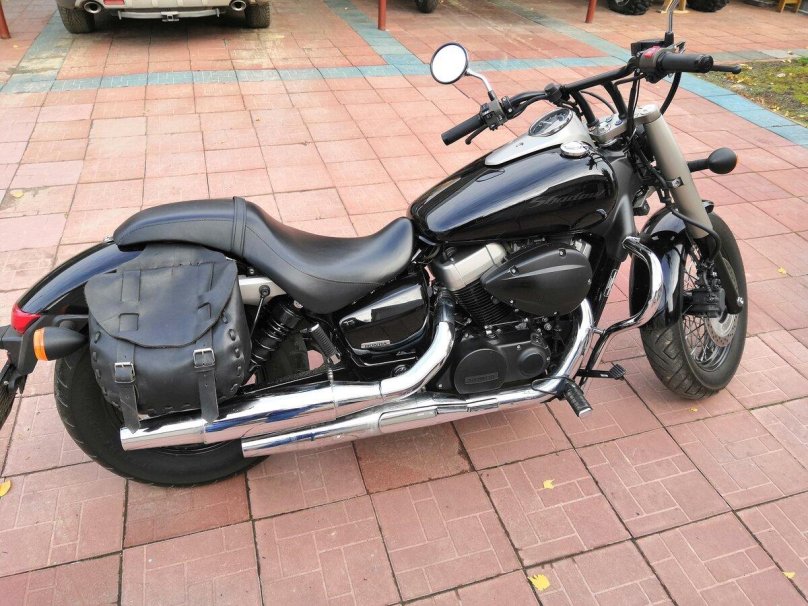 Honda Shadow 750 Black Spirit