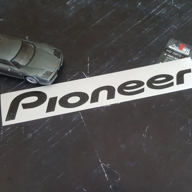 Pioneer наклейка