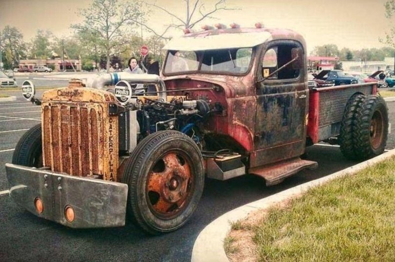 ЗИЛ 130 rat Rod