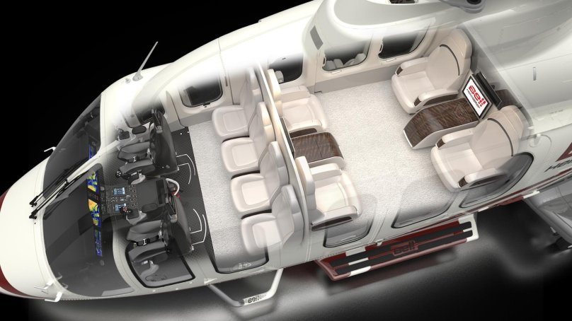 Bell 525 Relentless салон