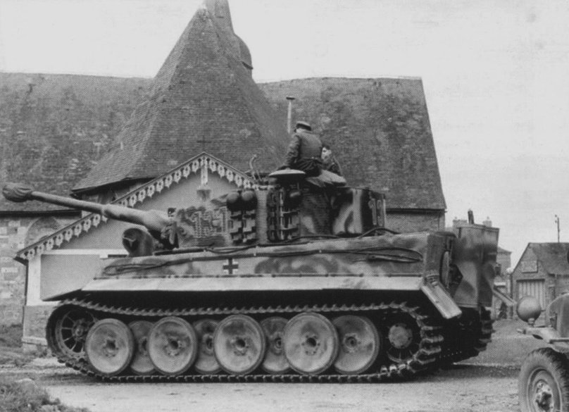 Тигр 101 тяжелого танкового батальона СС