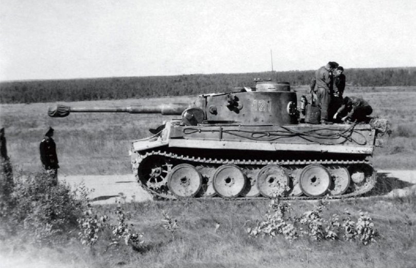 Танк тигр 502 танкового батальона