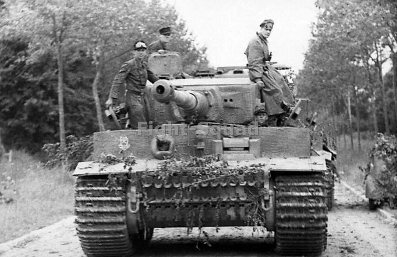 Тигр 101 тяжелого танкового батальона СС