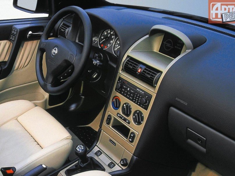 Opel Astra g 2000 хэтчбек салон
