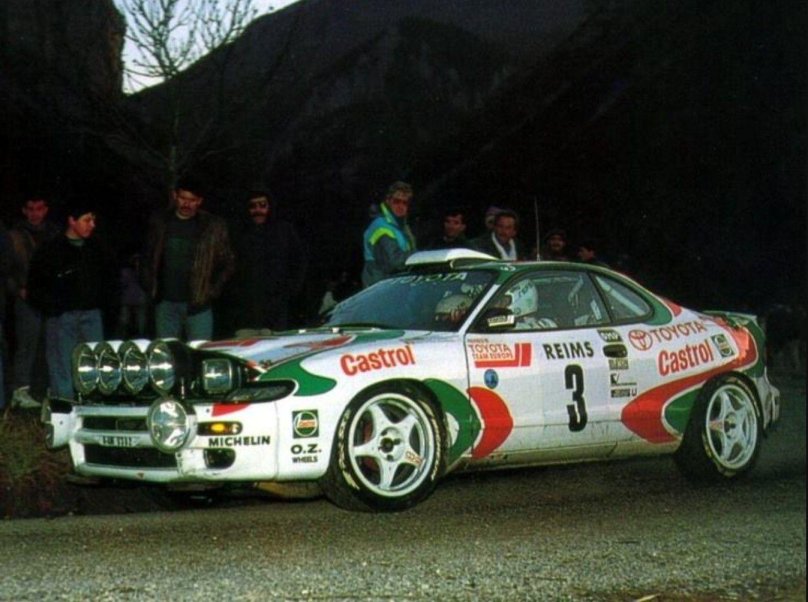 Toyota Celica gt-four ралли