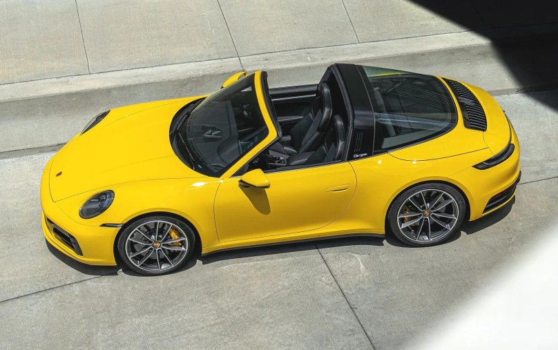 Porsche 911 Targa Yellow