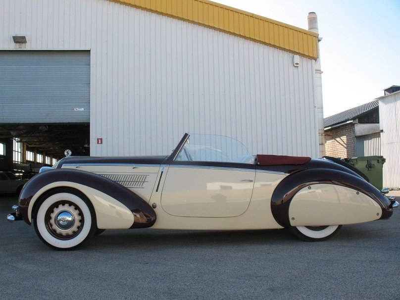 Штайр 220 Гласер родстер 1939 год выпуска Австрия-фото