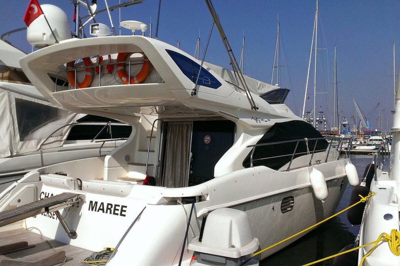 Азимут 43 яхта 2008 г