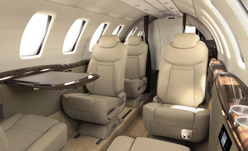 Cessna Citation cj4 кабина
