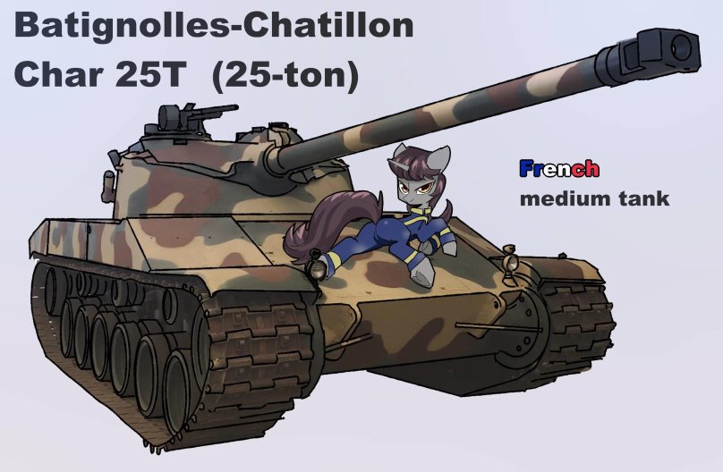 Плавающий танк Batignolles-Chatillon dp-2
