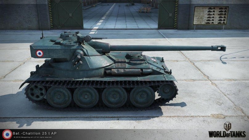 Французский танк bat -Chatillon 25t