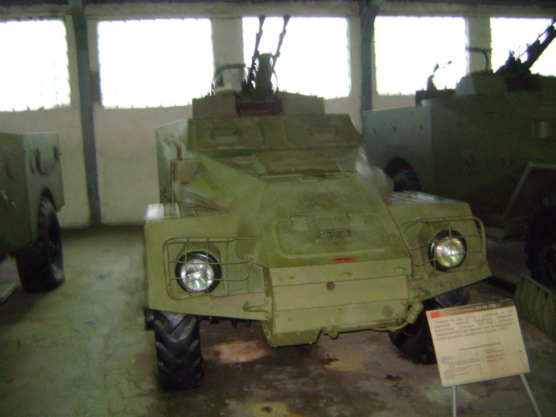 ЗПУ-2 на БТР-40