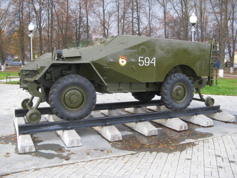 БТР-40 Железнодорожный