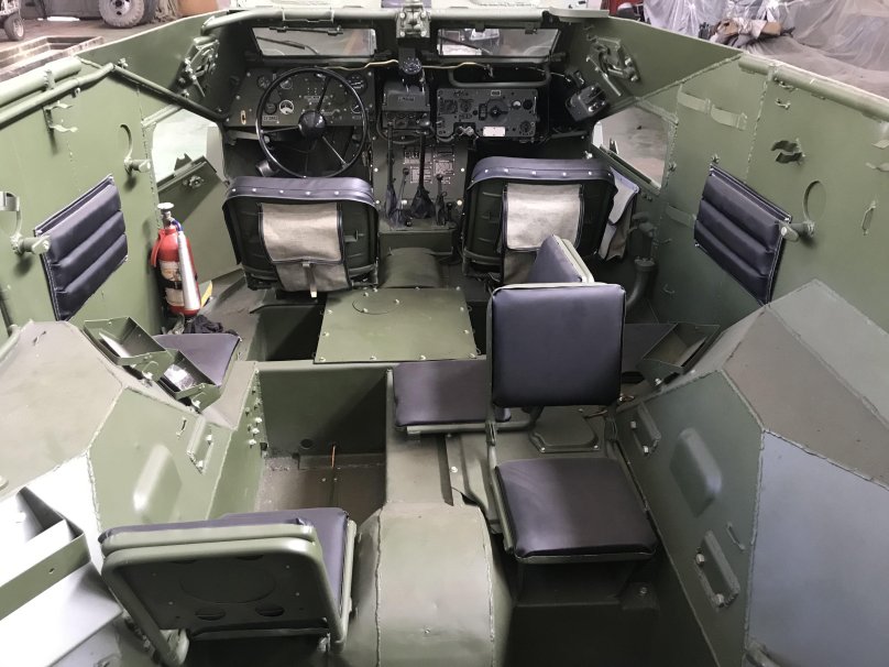 БТР-60 кабина