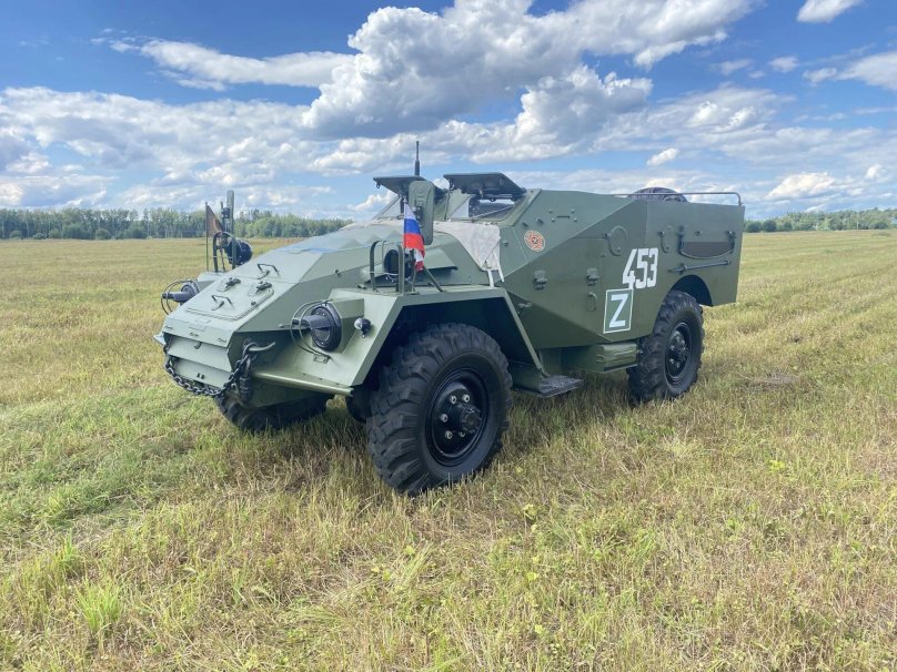 БТР-40 четырёх колесный