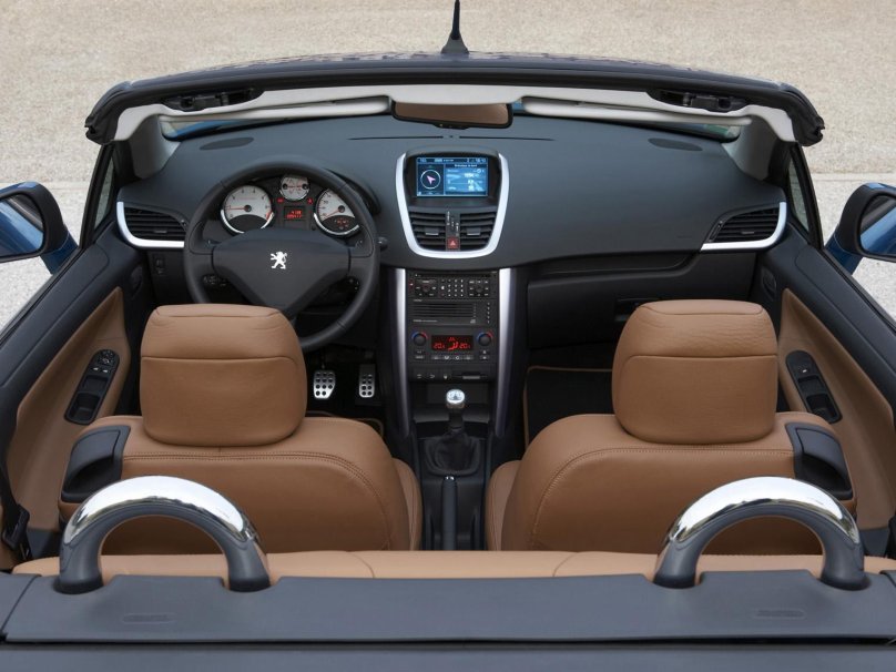 Пежо 207 кабриолет салон