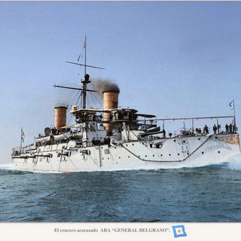 Аргентинский крейсер генерал Бельграно